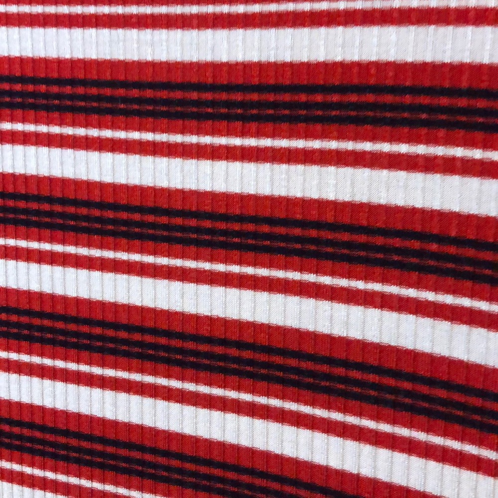 Plus Size T-shirt Striped Dress - Picture 2 of 3